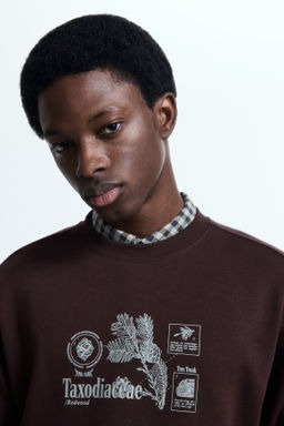 Sudadera con estampado Loose Fit - H&m фото 6