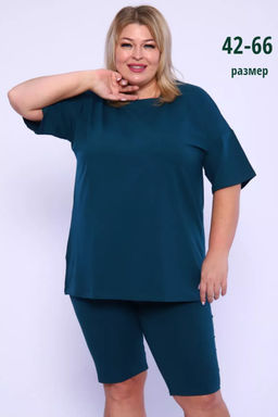 Костюм спортивный футболка и велосипедки КЖ-002