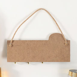 Настенные крючки декоративные Любовь. Абстракция. Радуга, дерево, чёрная с золотом, 20?9.3 см