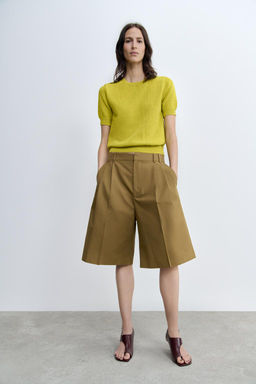 PLAIN RUSTIC KNIT TOP - Zara фото 12