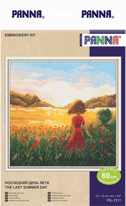 Набор для вышивания PANNA PS-7211 Последний день лета 12 х 12 см