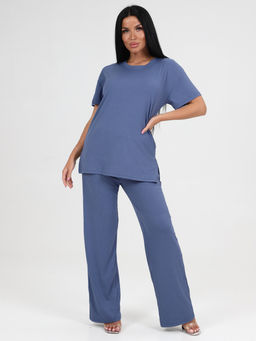 423 ПИЖАМА ЖЕНСКАЯ (брюки) (Индиго)