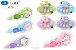 Корректирующие ленты 4шт. Basir "Кошечки" (YS-701)