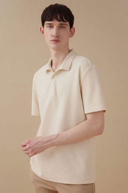 New Regular Fit Basic Duz K?sa Kollu Polo Tisort - Defacto фото 7