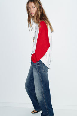 JEANS Z1975 STRAIGHT LOW-RISE FULL LENGTH - Zara фото 15