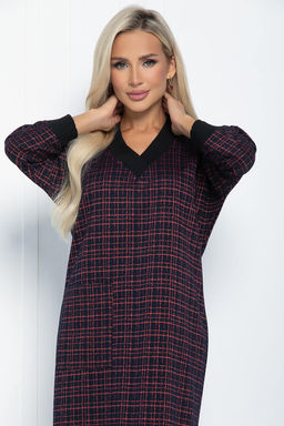 Платье Любите женщину (темно-бордовое) П11191 - Lt collection фото 9