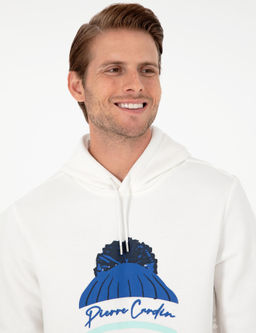 Ekru Regular Fit Sweatshirt - Pierre cardin фото 2
