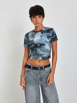 10200510108 Футболка жен. Sanjose синий - Concept club фото 2