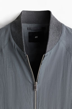 Cazadora bomber en mezcla de lyocell Regular Fit - H&m фото 3