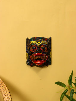 Сувенир «Баронг», 14-16 см, дерево албезия