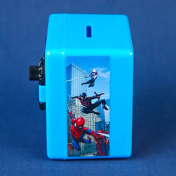 Копилка сейф, 8.8 см × 7.5 см × 8.8 см, Человек-паук