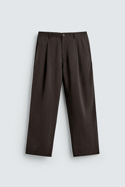 FLOWING PLEATED TROUSERS - Zara фото 7