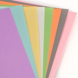 Картон цветной двусторонний А4, пастель, тонированный, 8 листов, 8 цветов, 180 г/м5, Маша и Медведь  фото 2