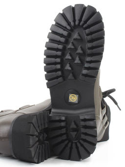 01-XKL21-195R DK. GREEN Ботинки демисезонные женские (натуральная кожа, байка)