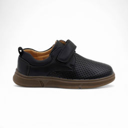 Детские туфли на мальчика КМ716-2-1 черные - Sport фото 2