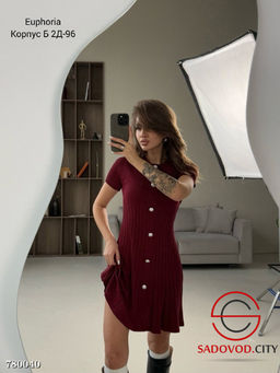 Женское вязаное платье - Bruno фото 6