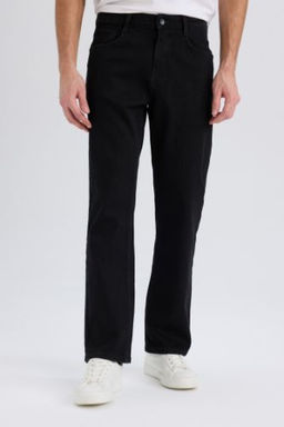 Diago Comfort Fit Yuksek Bel Genis Paca Jean Pantolon