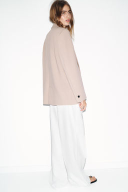 STRAIGHT BLAZER WITH SHOULDER PADS - Zara фото 12