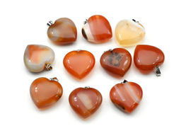 Кулон Сердце 25*25мм из яшмы перепелиной - Радуга камня фото 11