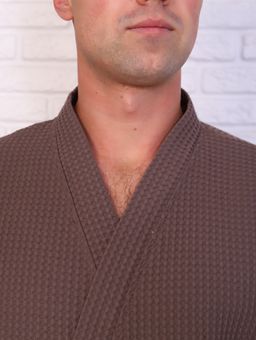 ХАЛАТ ДОМАШНИЙ КИМОНО ВК-СЕР-КОР-969 - Ашматекс фото 5