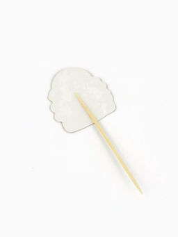 Цена за 2 шт. Трафарет для украшения пасхальной выпечки в наборе с топперами Мира и тепла