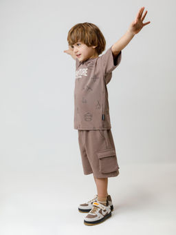 КР 400828/бразильский дуб к656 шорты для мал