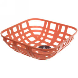 Цена за 2 шт. Фруктовница пластиковая "Астория" 23*23*7,5см тициан