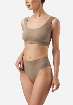 TEKSA WHB 001 Трусы женские высокая талия wood - Conte elegant фото 7