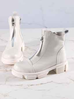 Ботинки 330.21074m.Бежевый/Шерсть