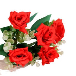 Цветок искусственный Букет РОЗ 28см /ZJ3170 арт. 735523