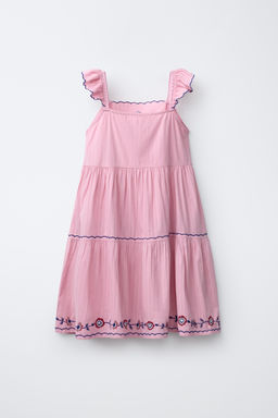 VESTIDO BORDADOS / Fresa - Zara фото 5