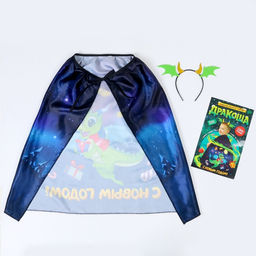 Карнавальный набор «Дракон»: плащ, ободок