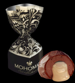 Цена за 3шт МОНОМАХ серебряный. Сливочный ликер 200гр/4