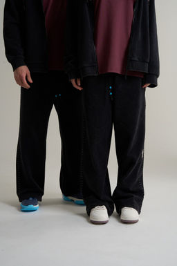 Брюки трикотажные Черный KAI Knit Track Pants - Anta фото 2