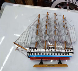Макет парусного корабля 32х31 см / 8575-33 /уп 18/