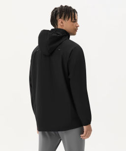 Куртка ветрозащитная JOGEL PREMIER PerFormPROOF FZ Rain Jacket, черный  фото 8