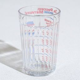 Стакан граненый «За Россию Матушку!», 250 мл