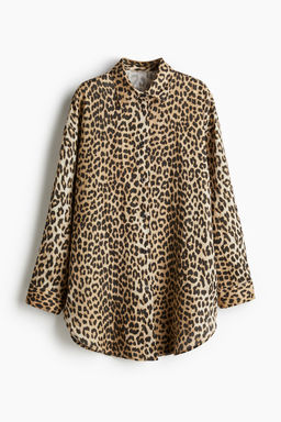 Camisa playera de lino - H&m фото 4