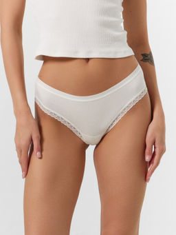 Трусы женские слипы мультипак (3 шт.) в сумрачно-белом цвете сумрачно -белый 412281-3 - Mark formelle фото 2