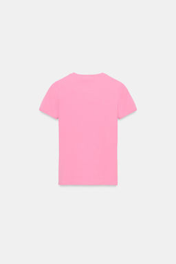 CAMISETA TEXTO / Rosa - Zara фото 5