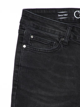 CONTE Моделирующие eco-friendly джинсы skinny со средней посадкой CON-150 washed black - Conte elegant фото 5