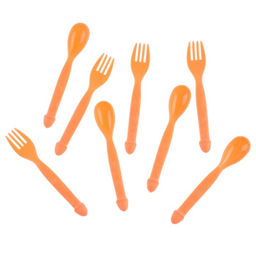 Столовые приборы Всё в твоих руках, набор 8 штук, вилки, ложки, 18+ - Simaland фото 4