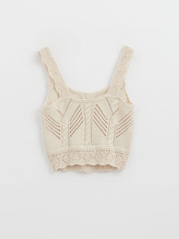 CONTE LDK 2328 Топ женский beige - Conte elegant фото 7