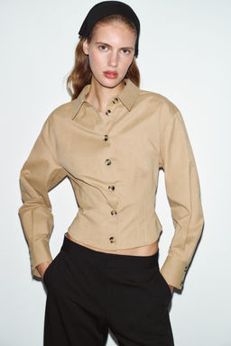 SOFT-TOUCH TAILORED SHIRT - Zara фото 2