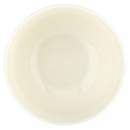 Ласковый май Салатник фарфоровый 400мл, д12,6см, h6,6см, с деколью, рельефный декор, кремовый (Китай) - Домашняя мода фото 2