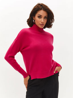 Свитер Дейн (фуксия) One Size - Nadi bordo фото 6