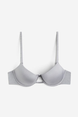 Sujetador push-up de microfibra