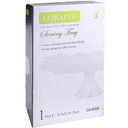 60023 Ваза для фруктов 35,5х22,5х15см фарфорLR(х6) - Mayer&boch фото 3