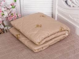 Одеяло Adelis Овечья шерсть всесезонное тик лента (плотность /м2)
