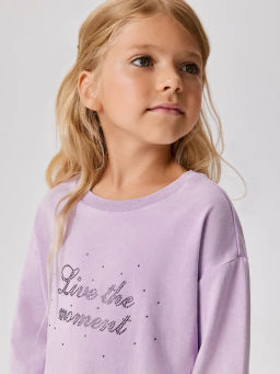 ACOOLA / Джемпер детский для девочек Moroto фиолетовый фото 3